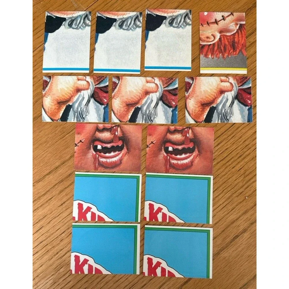 Double Iris 4-Eyed Ida Robin Marsha Maud Marge 1986 Topps GPK Bulk Lot 14 Cards
